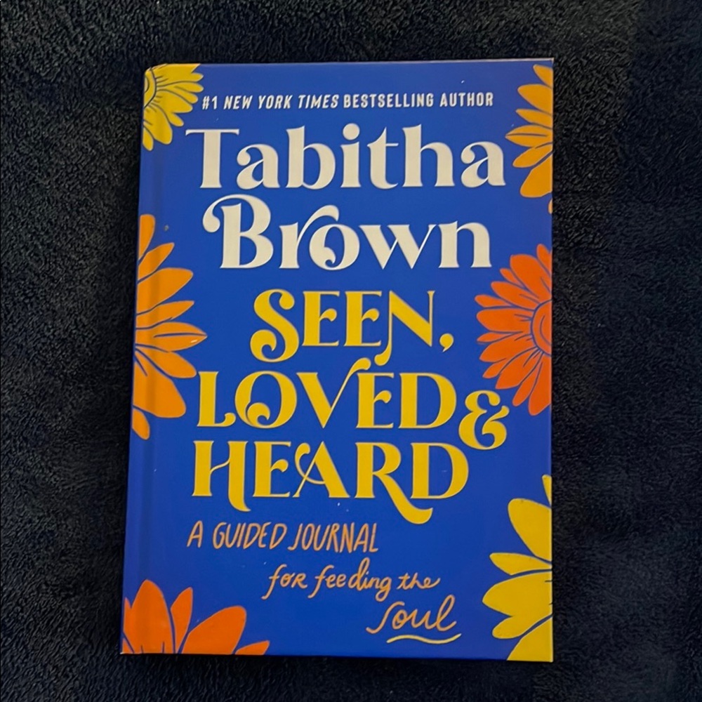 Tabitha Brown Blue and Yellow Guided Journal